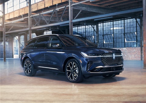 A 2024 Lincoln Nautilus® SUV is parked in an industrial space. | All Star Lincoln in Prairieville LA