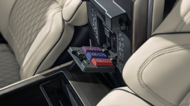 Digital Scent cartridges are shown in the diffuser located in the center arm rest. | All Star Lincoln in Prairieville LA